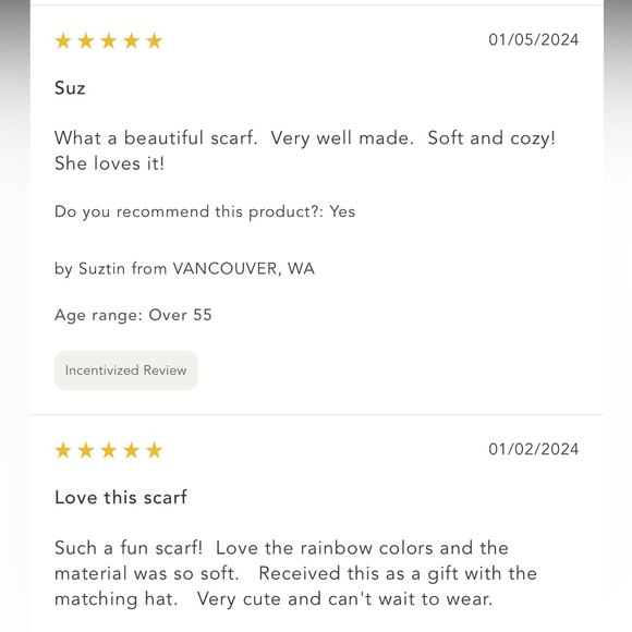 Anthropologie NWT beautiful super long 130” fringed scarf; sold out/top rated - Picture 10 of 11